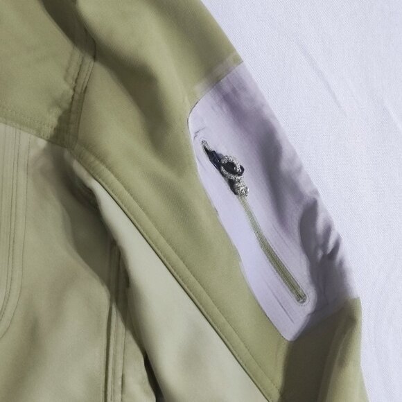 Cabela's softshell jacket men's size M military green colour outdoor performance - Picture 10 of 14